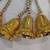 handmade bead bell hanging for home decor pack of 6