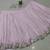 pink organza lehenga set