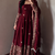 Maroon colour  heavy embroidered anarkali kurta set with designer cutwork dupatta & pant