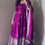 Purple colour  heavy embroidered anarkali kurta set with designer cutwork dupatta & pant