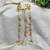 Gold Hathphool Hand Harness, Half moon design Indian Bridal Hand Chain Ghungroo Jewelry