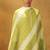 Light green schiffly with embroidered  cotton straight