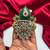 Antique Green Stone Fusion Kada with kundan pearl, Oxidized Silver Brass Cuff Bracelet, Tribal Boho Ethnic Bracelet