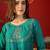 Rama vichitra silk embroidered anarkali kurta set