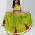 Navratri special hand crafted coin & tiny bell work lehenga with blouse for kids