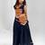 Navratri special real kodi with kutchi patch & gamthi lace work lehenga with blouse for kids
