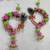 shubh labh & mor pankh door home decoration shubh labh for home diwali decoration (pack of 2)