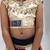 Navratri special multicolor kali with lace work lehenga & real mirror lace work blouse for kids
