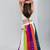 Navratri special multicolor kali with gota patti work lehenga & gamthi patch real mirror work blouse for kids