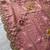 Peach Tissue embroidery work saree with work blouse piece