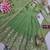 Pista colour embroidered georgette anarkali suit set with dupatta & pant