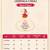 Navratri special hand crafted coin & tiny bell work lehenga with blouse for kids