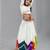 Navratri special kali with gota patti work lehenga & real mirror with patch work blouse for kids