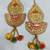 gota patti shubh labh side door hanging for home decoration  diya flower toran room decoration (pack of 2)