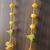 handmade parrot small string hanging for home decor  diwali decor wedding festival decor (pack of 26)
