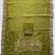Mahendi Green Tissue embroidery work saree with work blouse piece