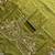 Mahendi Green Tissue embroidery work saree with work blouse piece