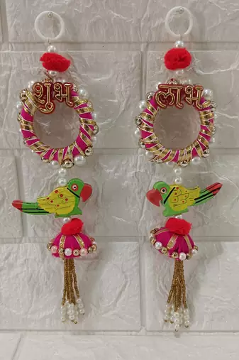 decorative hanging perfect for home decoration  ideal for diwali festivities (pack of-2) 