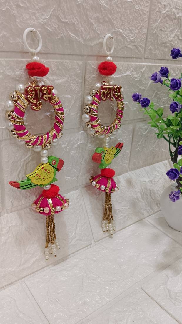 decorative hanging perfect for home decoration  ideal for diwali festivities (pack of-2) 