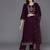 Floral Embroidered Regular Kurta with Trousers & Dupatta