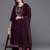 Floral Embroidered Regular Kurta with Trousers & Dupatta
