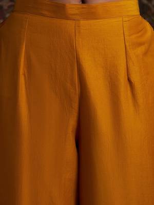 Floral Embroidered Kurta with Trousers & With Dupatta 3