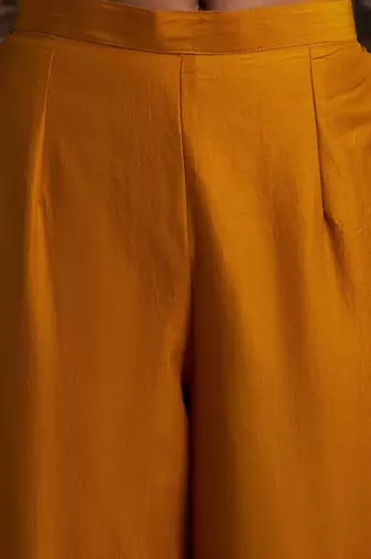 Floral Embroidered Kurta with Trousers & With Dupatta