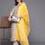 Yoke Design Liva Kurta with Trousers & With Dupatta