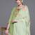 Floral Embroidered Regular Thread Work Pure Cotton Kurta With Trousers & Dupatta