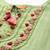 Floral Embroidered Regular Thread Work Pure Cotton Kurta With Trousers & Dupatta
