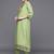 Floral Embroidered Regular Thread Work Pure Cotton Kurta With Trousers & Dupatta
