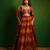 Maroon Digital Printed Crepe And Organza Lehenga Set
