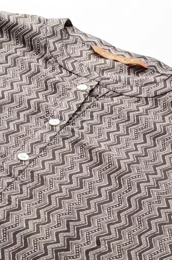 Printed Pure Cotton Kurta with Trousers & With Dupatta