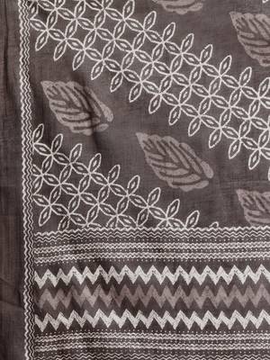 Printed Pure Cotton Kurta with Trousers & With Dupatta 4