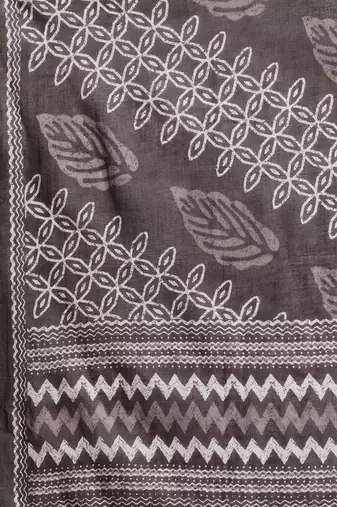Printed Pure Cotton Kurta with Trousers & With Dupatta