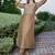 Floral Embroidered Sequinned Staight Kurta & Trousers With Dupatta