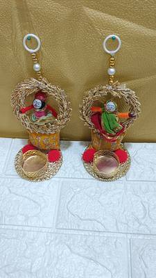 handmade designer door hanging decorative traditional design for home decorations (pack of 2) 1