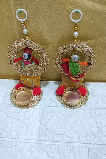 handmade designer door hanging decorative traditional design for home decorations (pack of 2)