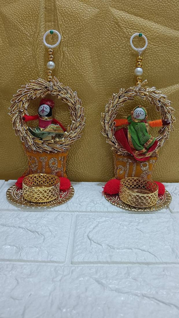 handmade designer door hanging decorative traditional design for home decorations (pack of 2)