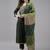Floral Embroidered Sequinned Liva Kurta With Trousers & Dupatta