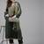 Floral Embroidered Sequinned Liva Kurta With Trousers & Dupatta