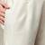 Women Cream-Coloured Floral Yoke Design Regular Thread Work Liva Kurta with Trousers & With Dupatta