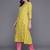 Floral Printed Empire Gotta Patti Pure Cotton Kurta With Trousers