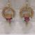 tea light flower small hanging for home decoration hanging decor (pack of 2)