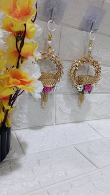 tea light flower small hanging for home decoration hanging decor (pack of 2) 3