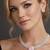 Elegant Silver-Tone Bridal Jewelry | Cushion Cut Statement Set | Gift for Her