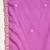 Purple silk blend embroidered readymade suit set