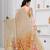 Womens elegant cotton silk saree with golden zari border and paithani inspired pallu with blouse