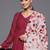 Floral Anarkali Kurta with Palazzos & Dupatta