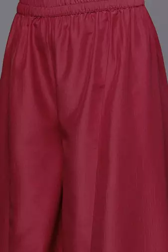 Floral Anarkali Kurta with Palazzos & Dupatta